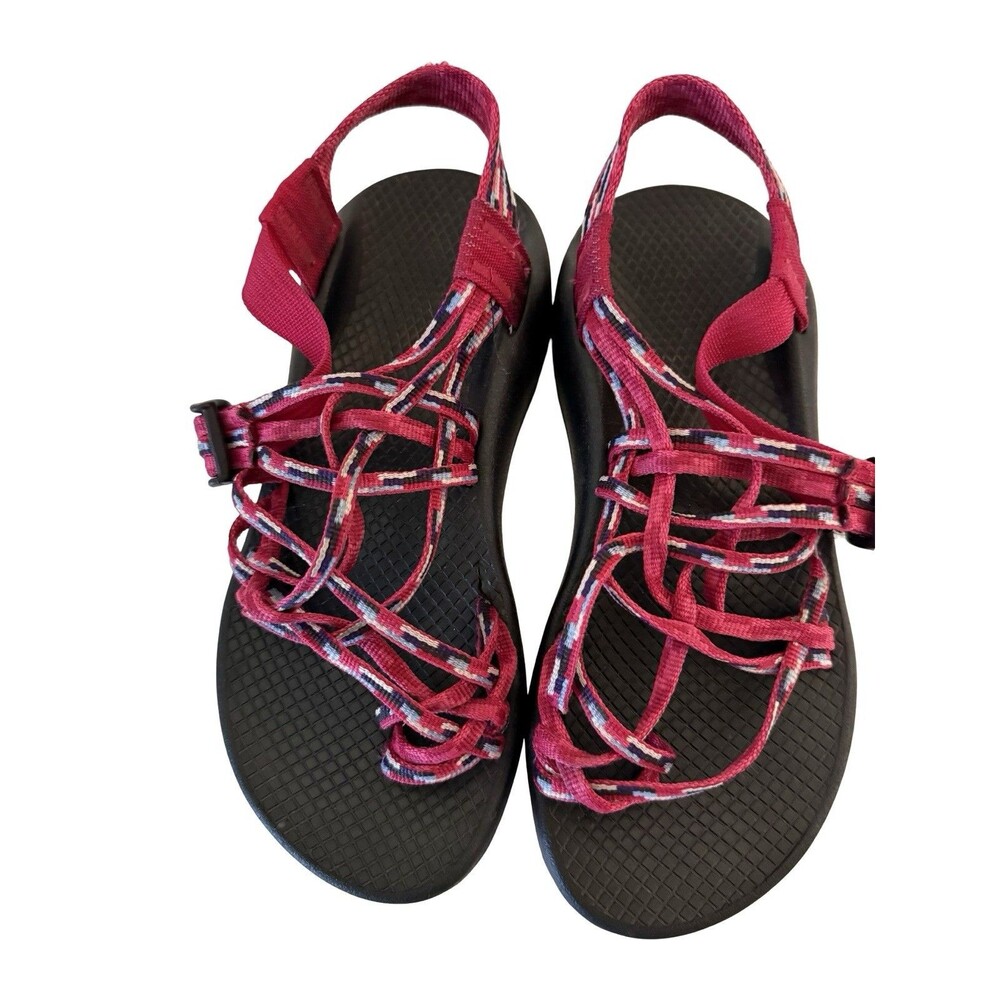 Chaco ZX2 Dual Adjustable Straps Classic Sandals Camper  Fuchia Outdoor SZ 6